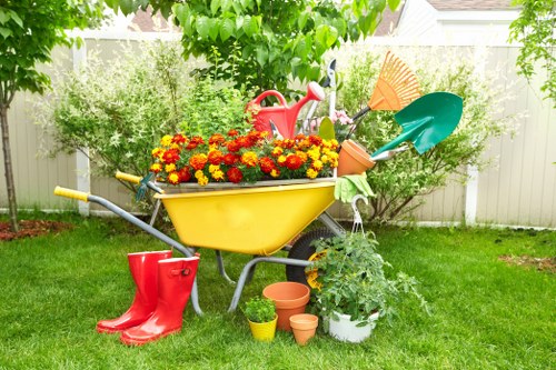 Cubic-yard rate used for a larger garden clearance
